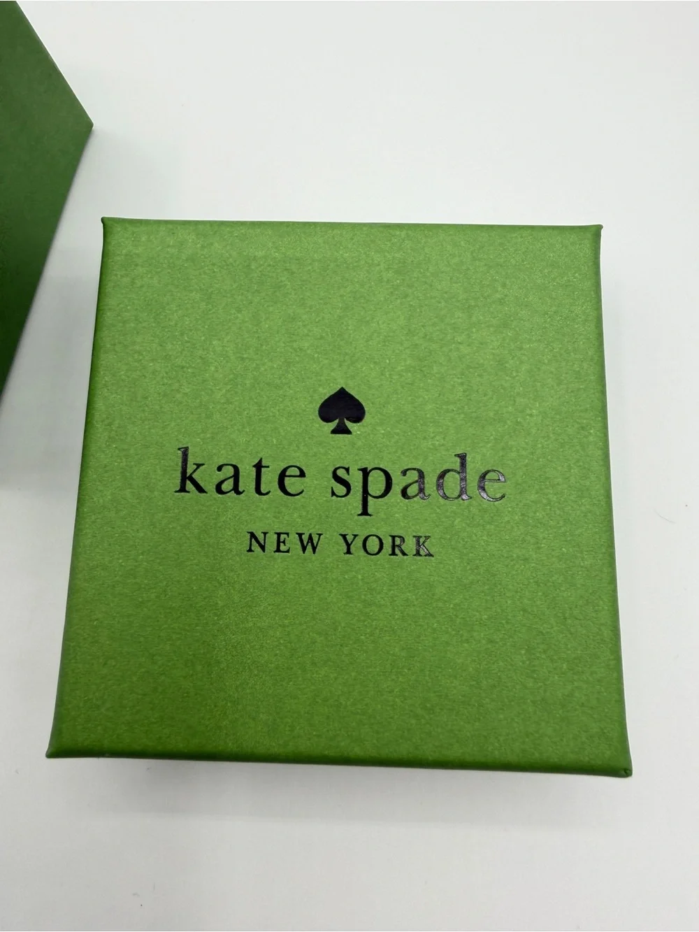 Kate Spade NWT My Love Pave CZ Silver Heart Earrings